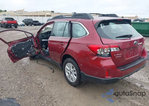 2017 Subaru Outback 2.5I from USA, damaged, VIN 4S4BSAAC5H3289481